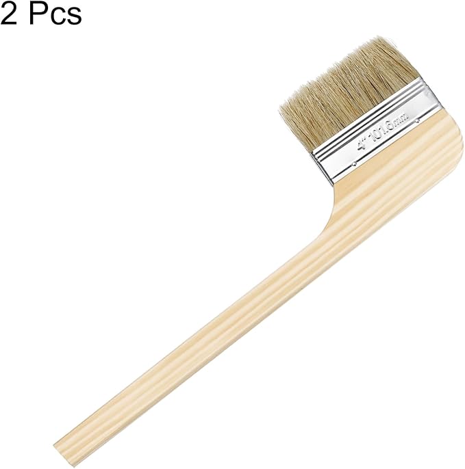 HARFINGTON Paint Brush 2Pcs 4" Brush Width Reusable Variety Angle Bend Brushes - Image 3