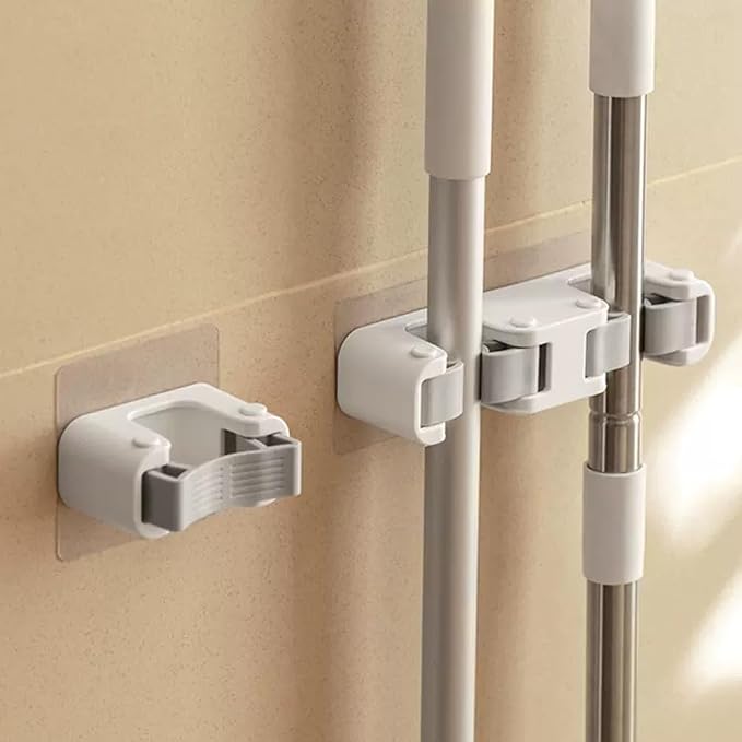Broom Holder Wall Mount Mop and Command Broom Hanger Organizer Wall Mount Self by feelP0P0