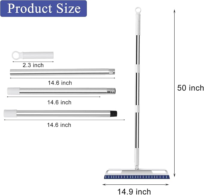 Multifunction Magic Broom, Extended Indoor Detachable, 3-in-1 Sweeper Removing - Image 7