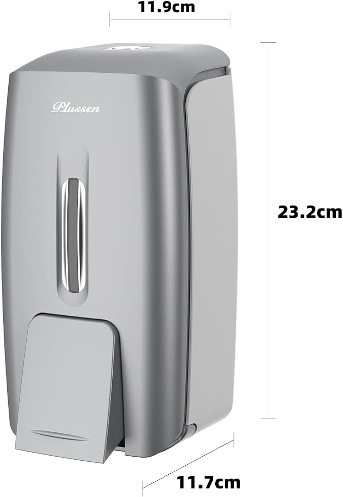 Soap Dispenser Wall Mount Adhesive Commercial Soap Dispenser 800ml No Drill - Image 9