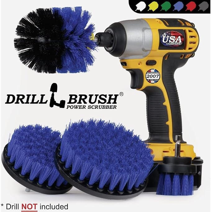 Drillbrush Boat Hull Cleaner Set/Swimming Pool Accessories - Image 3