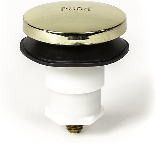 Toe Touch Bath Tub/Bathtub Drain Stopper Includes 3/8" and 5/16" Fittings - Image 2