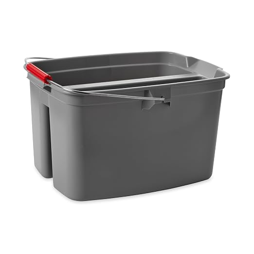 Rubbermaid Commercial Products Double Pail Plastic Bucket - Image 2