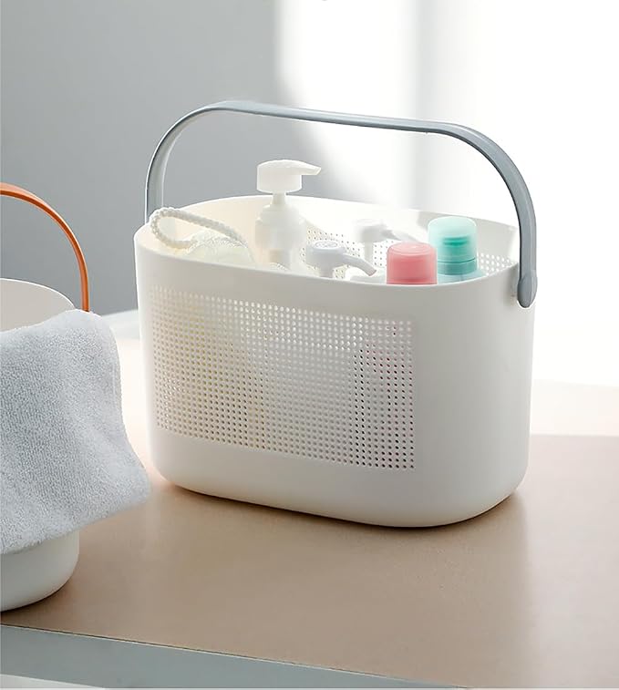 Cleaning Supple Caddy, Plastic Shower Caddy Tote, Portable Caddy Small - Image 3