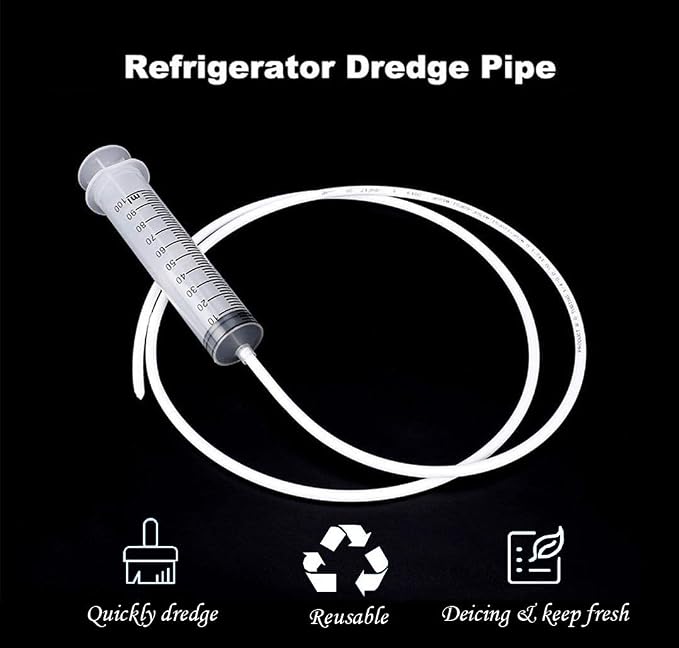 MUAECH Refrigerator Drain Hole Cleaner Kit, 7-Piece Fridge Drain Tube Cleaning - Image 6
