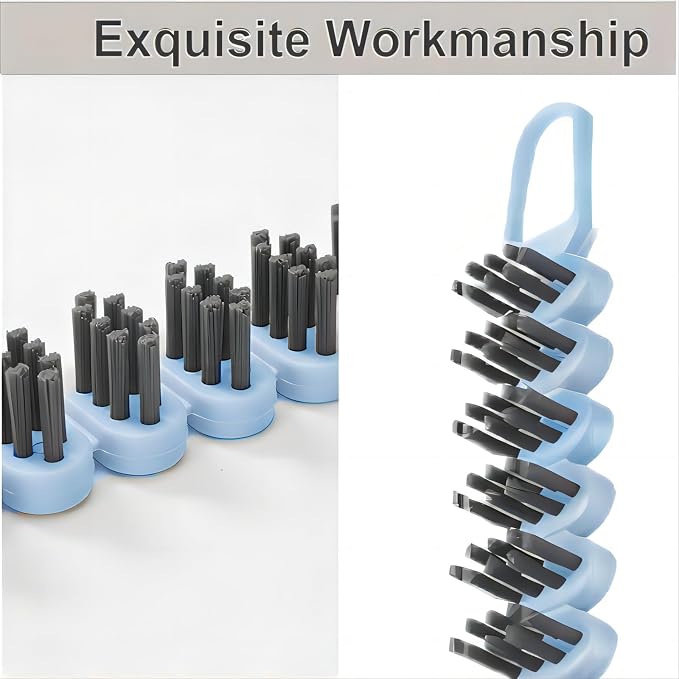Crevice Cleaning Brush Hard Bristle Grout Brush Scrub Brush Toilet Brush - Image 4