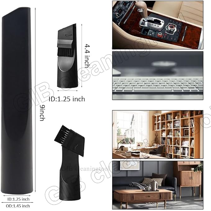 9 Pcs Household Cleaning Vacuum Cleaner Attachments - Image 7