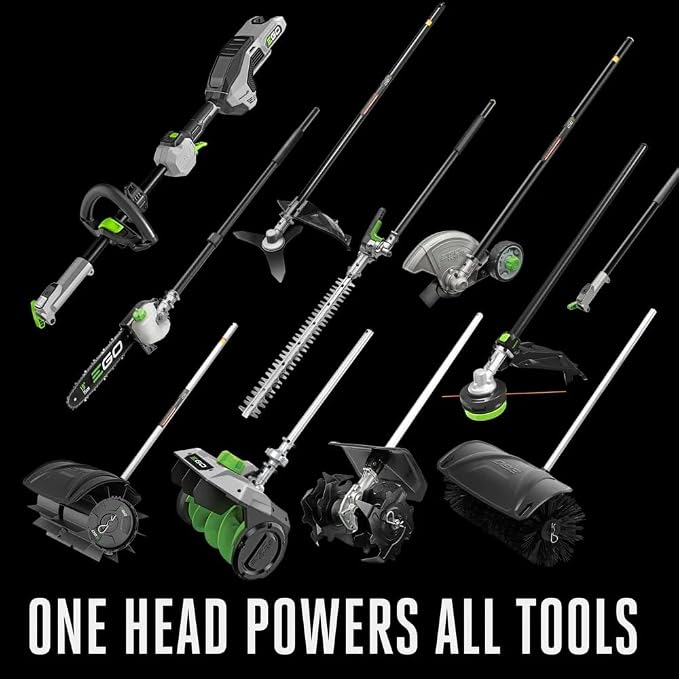 EGO Power+ Edger & Power Head Kit, Cordless Electric 8" Carbon Fiber Edger - Image 2