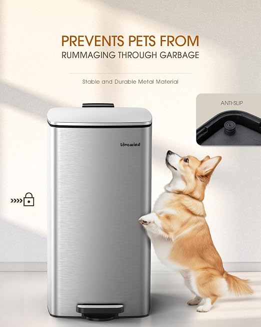 Lovewind Kitchen Trash Can - Image 4