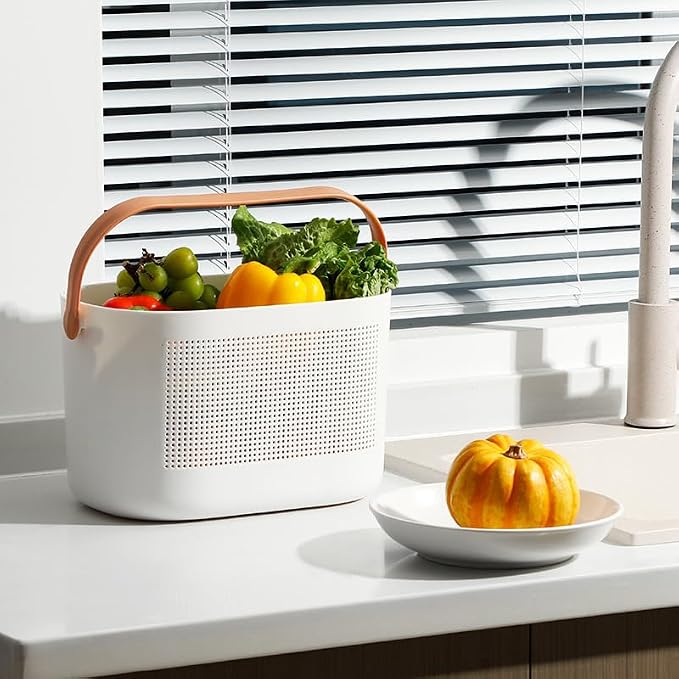 Shower Toy Organizer, Plastic Basket - Image 2