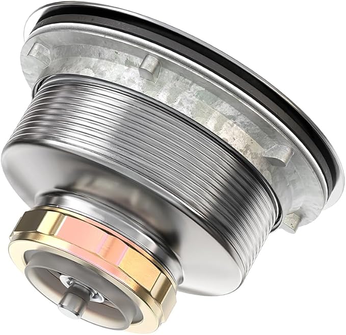 KONE Kitchen Sink Drain Sink Strainer 3-1/2 Inch Drain Assembly Kit Replacement - Image 3