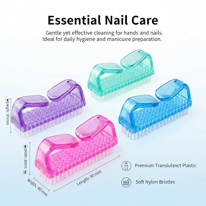 3Pcs Different Kinds of Fingernail brush - Image 2