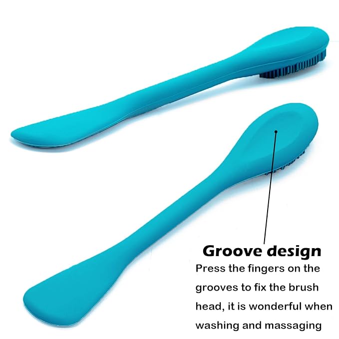 Pore Brush & Face Mask Applicator, Lymphatic Drainage Brush | Face Scrubber - Image 5