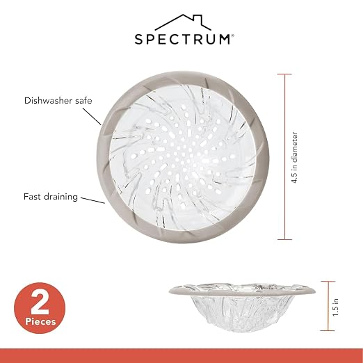 Spectrum Kitchen Sink Drain Strainer Pack of 2 - Image 5