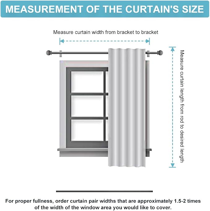 RYB HOME Cafe Window Curtains - Image 8
