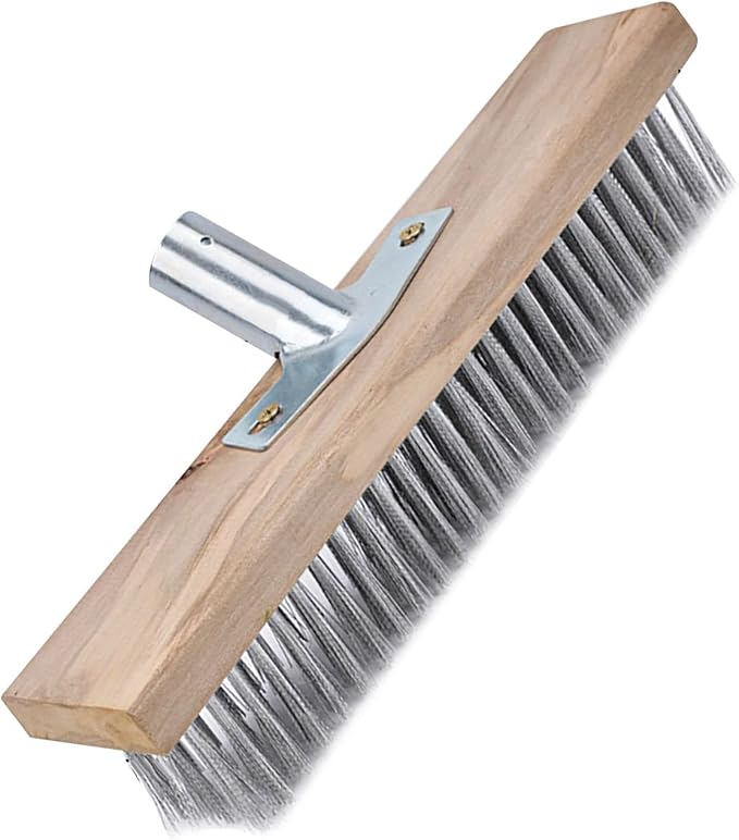 ZJchao Rough Stainless Steel Deck Scrubber Brush - Image 7