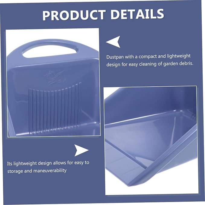 Portable Handheld Dust Pan for Home Cleaning Small Plastic Debris Collection - Image 8