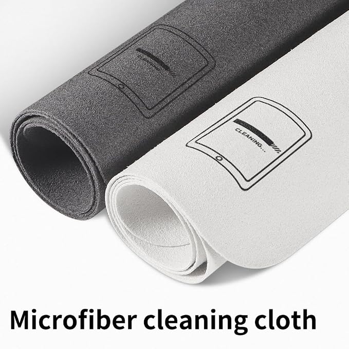 2 Pack Microfiber Suede Polishing Cloth - Image 2