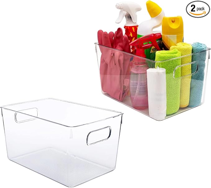 Clear storage organizer bins, Kitchen Cabinet Organizers and Storage Baskets by CONTROLKITCHEN
