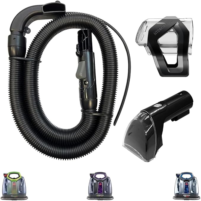 Flexible Replacement Hose with 3" Tough Stain Brush & Self-Cleaning Tool by Selgo%7CYourVacuum%60sTrustedPartner