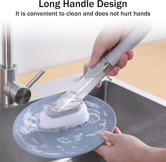 Soap Dispensing Dish Brush - Image 3