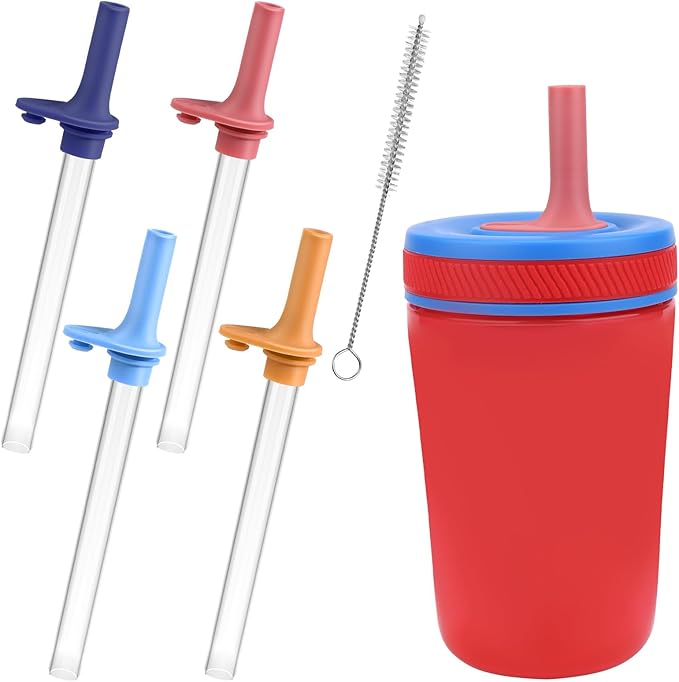 XANGNIER Replacement Straws and Bite Valve Compatible by XANGNIER