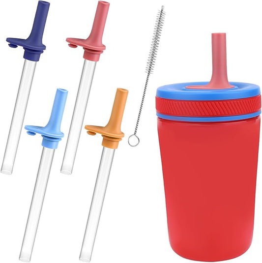 XANGNIER Replacement Straws and Bite Valve Compatible by XANGNIER