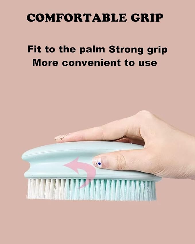 Cleaning Scrub Brushes Laundry Brush Soft Bristle Scrubbing Brush Clothes Brush - Image 4