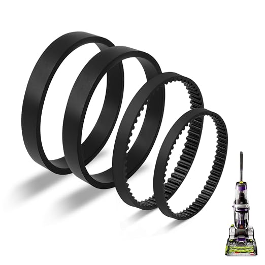 Replacement Belt Set for Bissell ProHeat 2X Revolution Pet Pro Carpet Cleaner by JEDELEOS