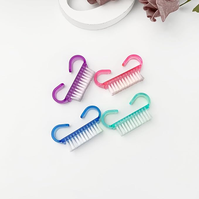 Handle Grip Nail Brush, 24 Pack Small Fingernail Brushes, Hand Scrub Cleaning - Image 6