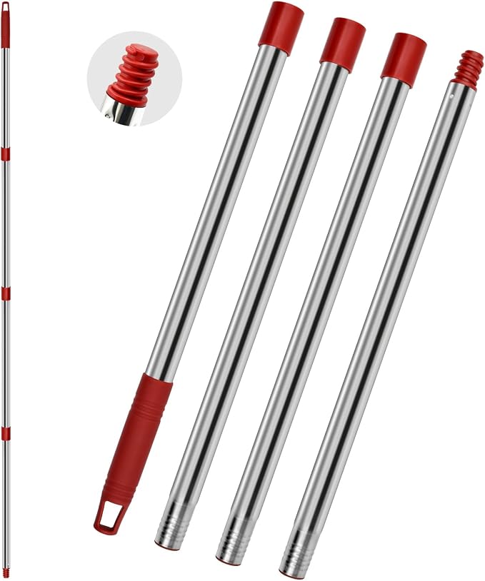 4 Section Spin Mop Replacement Handle - Image 9