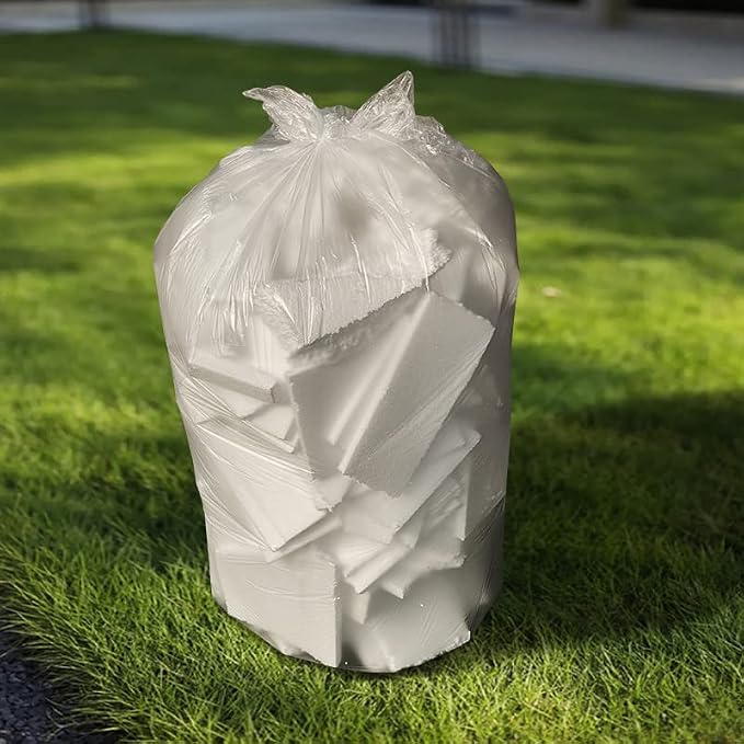 TYPLASTICS 40-45 Gallon Clear Trash Can Liners - Image 4