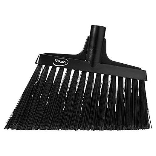 Vikan 29169 Split Bristle Angle Head Broom by Vikan