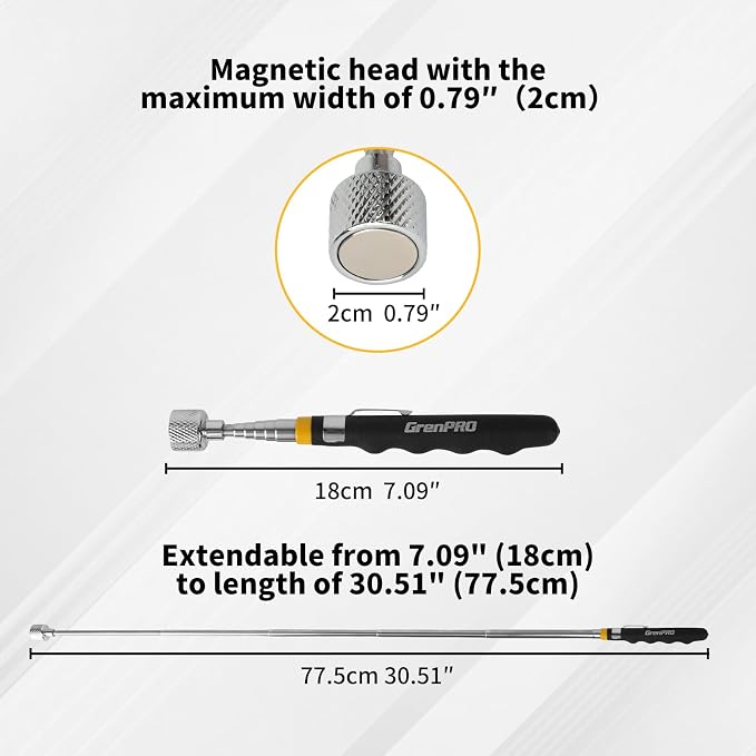 17" Rolling Magnetic Sweeper - Image 9