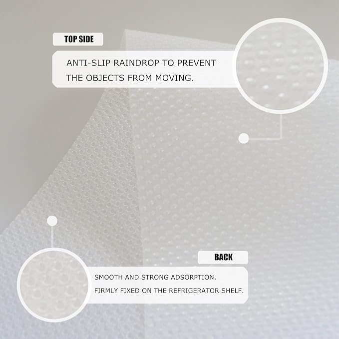 8Pcs Refrigerator Liners, Washable Fridge Liner Mats Covers Pads - Image 4
