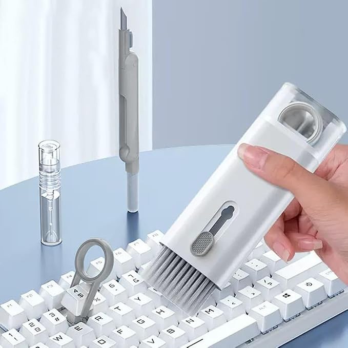 7 in 1 Laptop Cleaning Kit Keyboard Cleaner, Computer Screen Cleaning Brush Tool - Image 8
