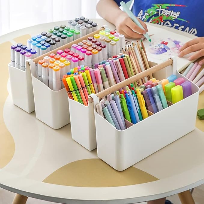 Large Plastic Portable Caddy - Image 3