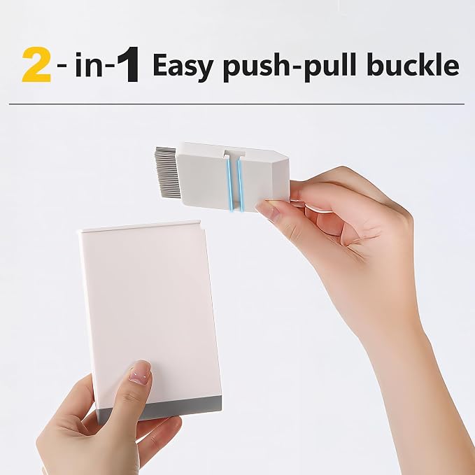 Li&Zhao Sink Squeegee 2-in-1 Scrub Brush, Effective Sink Scraper - Image 6