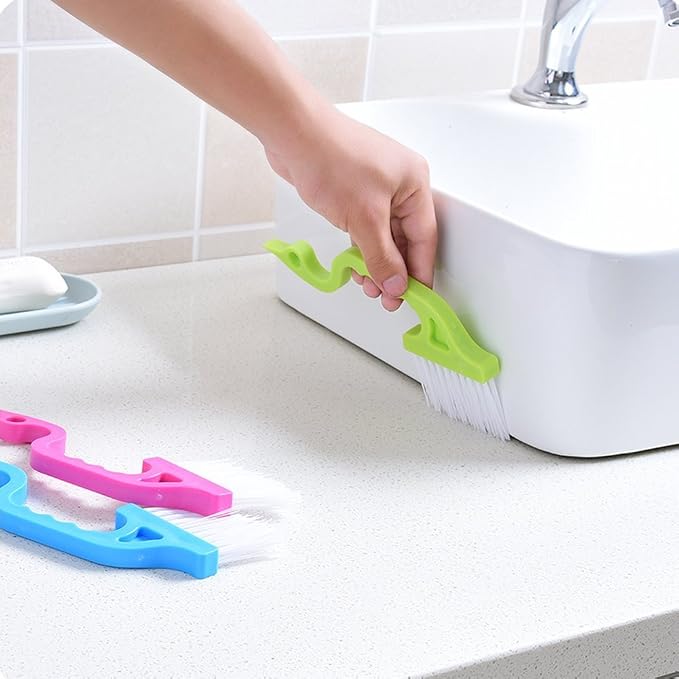 2pcs Hand-held Groove Gap Cleaning Tools Door Window Track Kitchen Cleaning - Image 7
