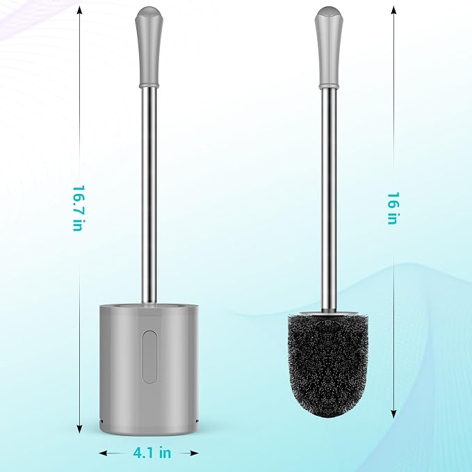 Toilet Brush and Holder Set, - Image 2
