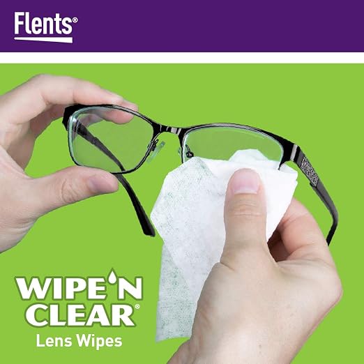 Flents Lens Wipes, Wipe 'N Clear, Pre-Moistened, Streak-Free, Safe - Image 3
