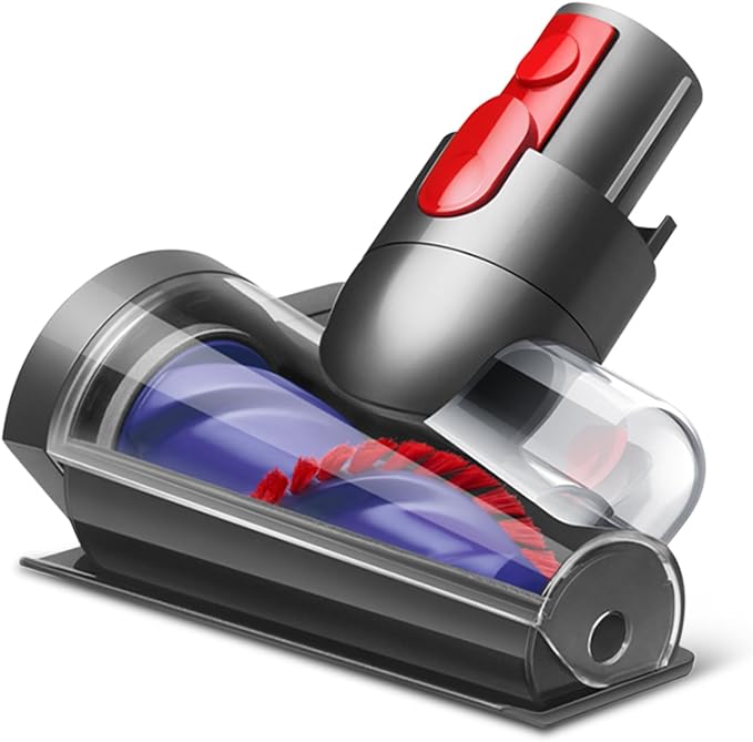 Mini Motorized Tool Brush Head for Dyson V7 V8 V10 V11 V15 Cordless Vacuum by Garbage+fighter