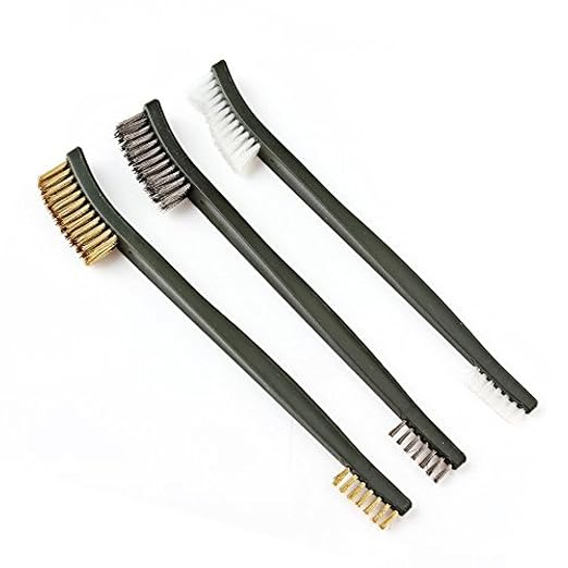 OriGlam Mini Wire Brush Set, Paint and Dirt Remover, Cleaning Welding Slag and by Unknown