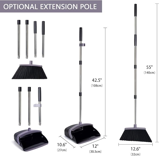 Broom and Dustpan Set, Dustpans - Image 5
