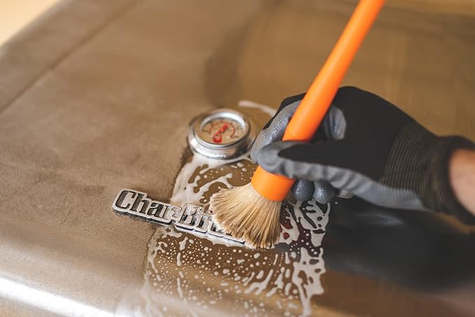 Detail Factory - Boar Hair Long-Handle Detailing Brush - Comfortable Grip and - Image 6