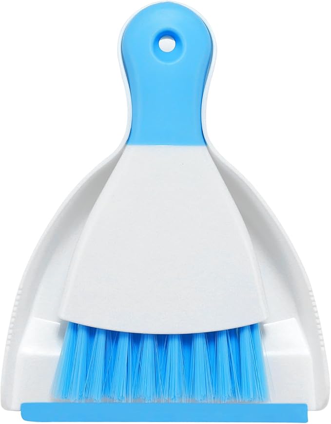NACENA Mini Dustpan and Brush Set, Small Broom and Dustpan Set Dust Pan and by NACENA