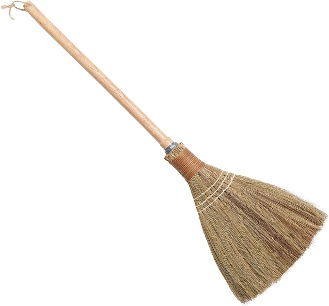 BMart Home Small Natural Whisk Sweeping Hand Handle Broom by WelcometoBMartHome