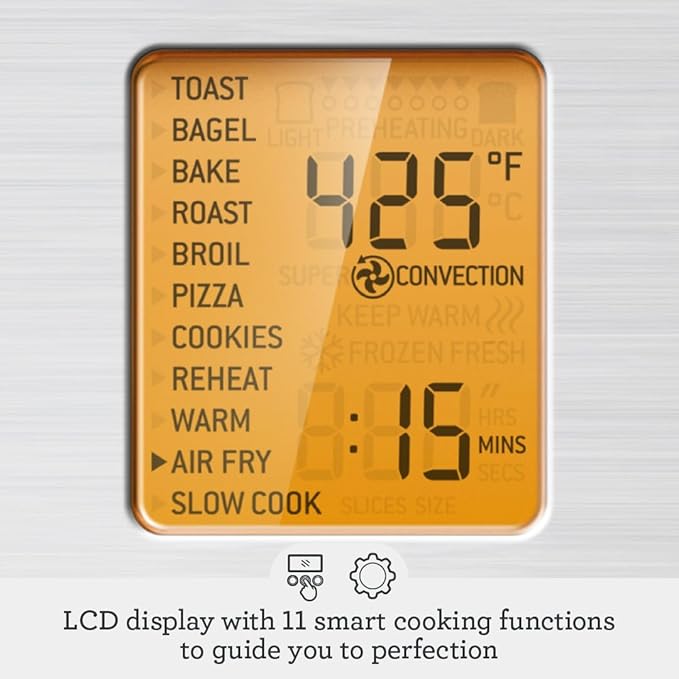 Breville BOV860DBL Smart Oven Air Fryer and Convection Oven, Damson Blue - Image 4