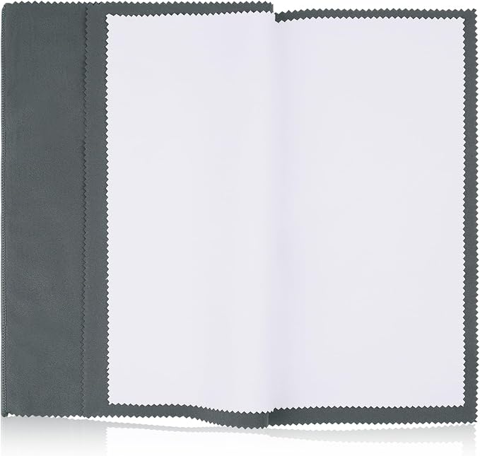 2PC Set X-Large 12''x10'' Silver Jewelry Polishing Cloths, Premium Silverware by Unknown