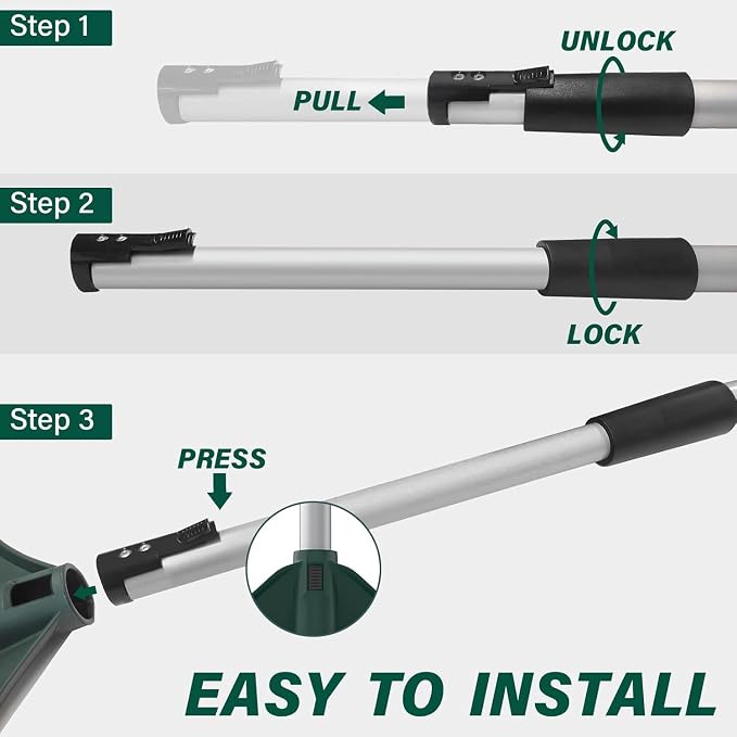 SOYUS Artificial Turf Rake Carpet Rake, Hand Rakes - Image 3